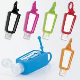 Vue 1 de Bouteille Musty pour Gel avec Clip en Silicone