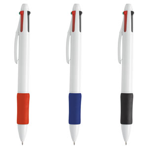 Stylo en Plastique Quat 4 Couleurs