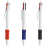 Vue 1 de Stylo en Plastique Quat 4 Couleurs