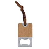 Vue 1 de Porte-cles Ouvre-bouteille en Bois Chic