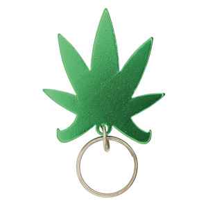 Porte-cles Metallique Sativa