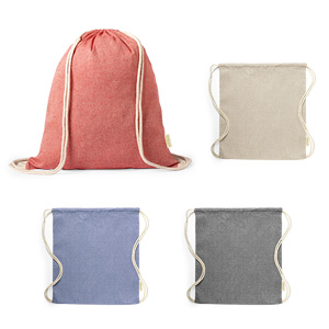 Sac a Dos Konim en Coton Recycle Naturelle