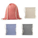 Vue 1 de Sac a Dos Konim en Coton Recycle Naturelle