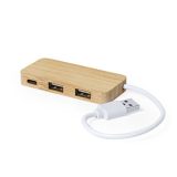 Vue 1 de Port Usb Bambou Norman