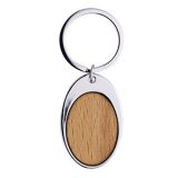 Vue 1 de Porte-cles Metal et Bois Boomer