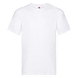 Vue 1 de T-shirt 100 % Coton Manches Courtes Original Blanche