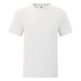 Vue 1 de T-shirt 100 % Coton Manches Courtes Iconic Blanche Homme