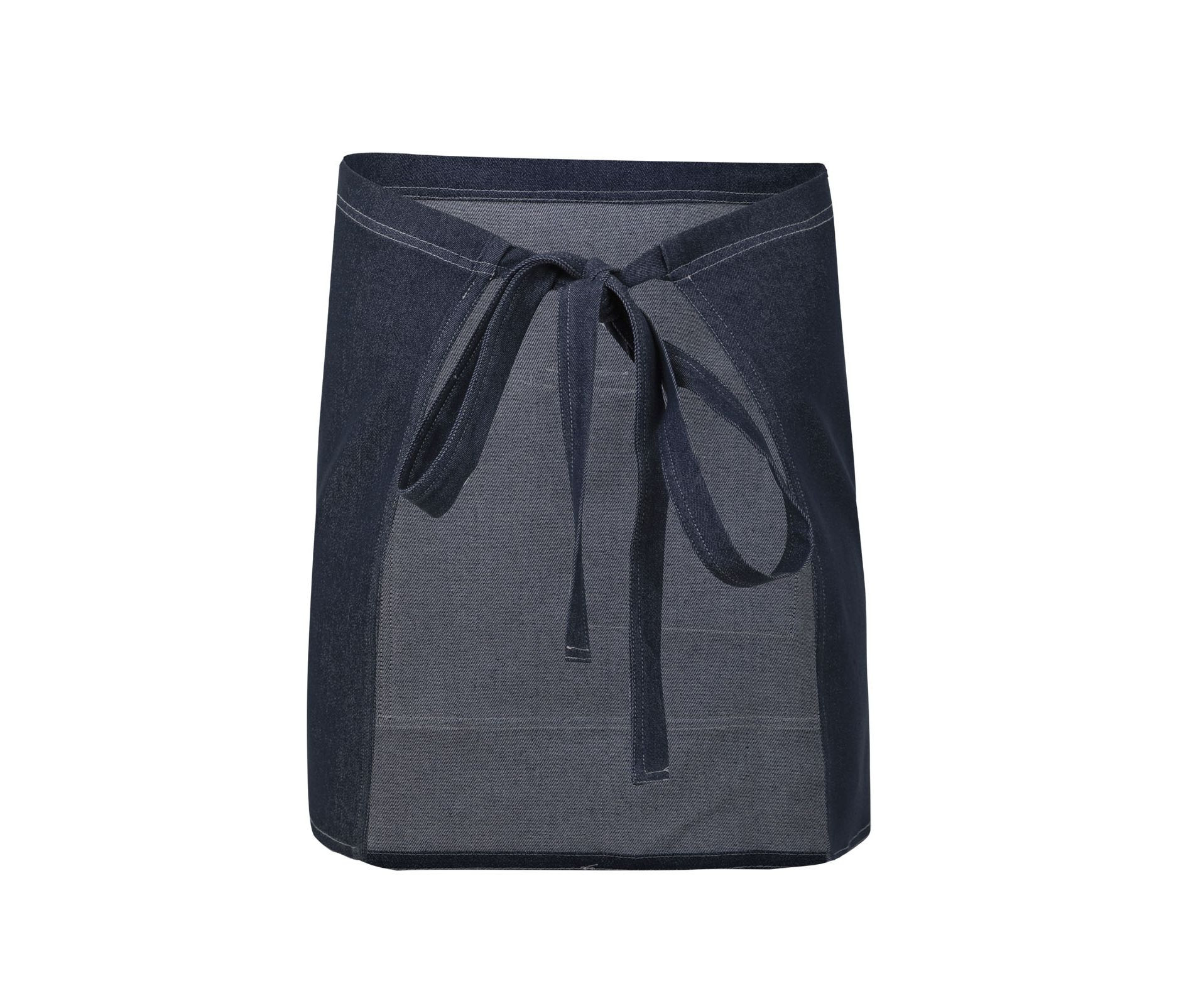 TABLIER EN DENIM COURT