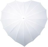 Vue 1 de FALCONE - Parapluie forme coeur modle dpos - Manuel - Impermable au vent