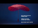 Vue 6 de FALCONE - Parapluie forme coeur modle dpos - Manuel - Impermable au vent