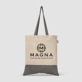 Vue 6 de Quebec - Sac fourre-tout en coton recyclé bicolore 140 gsm