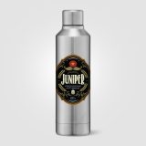Vue 8 de Olympus - 500 ml - Bouteille en acier inoxydable à double paroi doublée de cuivre avec couvercle à t