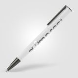 Vue 3 de Stylo Jagger Acier