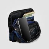 Vue 6 de Odyssey Trousse organisatrice tech en coton recyclé 540 g/m², fermeture éclair - 1,7 L