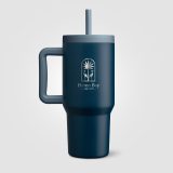 Vue 17 de Mug et gobelet GROSCHE Aspen isotherme 2-en-1 en acier inoxydable avec paille – 945 ml