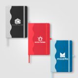 Vue 7 de Journal Grete en PU recyclé à motif ondulé – A5