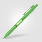 Vue 8 de Stylo gel Vela Essentials en plastique recyclé au toucher doux