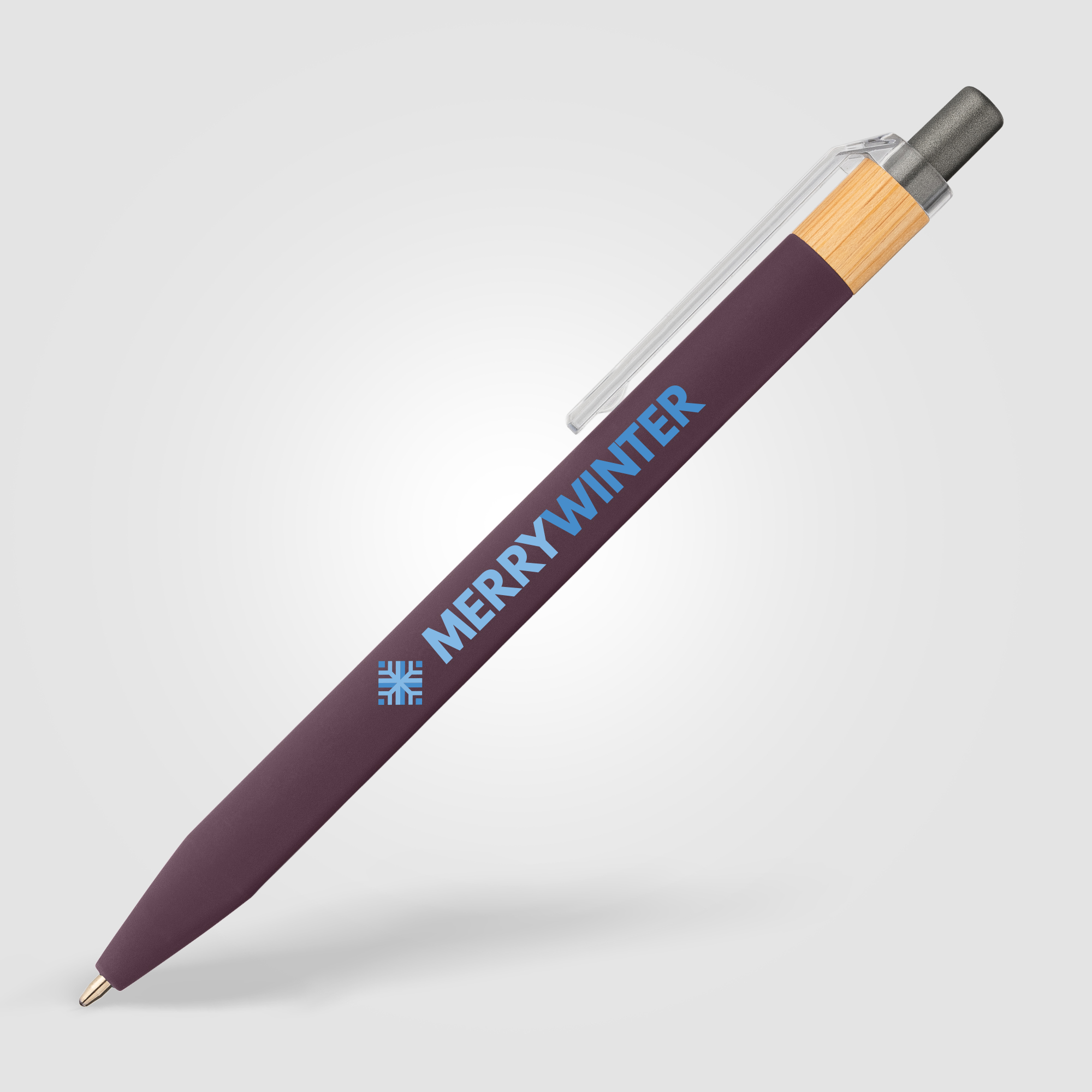 Stylo Reborn en ABS recyclé et bambou