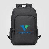 Vue 2 de Sac à dos pour ordinateur portable à deux compartiments Stride en rPET – 18 L