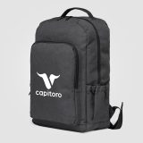 Vue 10 de Sac à dos pour ordinateur portable à deux compartiments Stride en rPET – 18 L