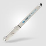 Vue 16 de Stylo stylet Islander en plastique effet marbré