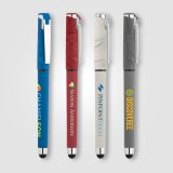 Vue 5 de Stylo stylet Islander en plastique effet marbré