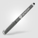 Vue 6 de Stylo stylet Islander en plastique effet marbré