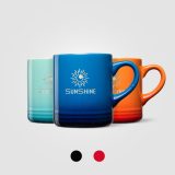 Vue 4 de Mug Corin en céramique avec effet ombré silhouette – 355 ml