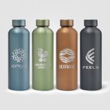 Vue 6 de Gourde Astrid en acier inoxydable recyclé – Finition métallisée – 710 ml
