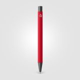 Vue 28 de Stylo Bowie Softy en aluminium recyclé