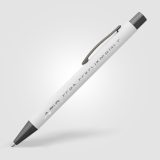 Vue 3 de Stylo Bowie Softy en aluminium recyclé