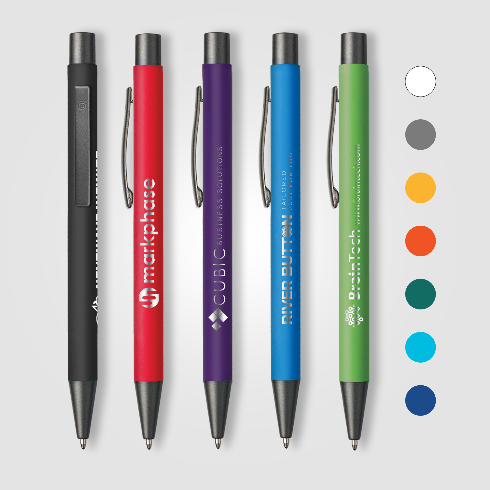 Stylo Bowie Softy en aluminium