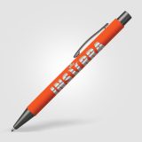 Vue 2 de Stylo Bowie Softy en aluminium