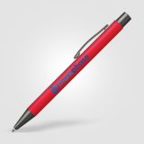 Vue 1 de Stylo Bowie Softy en aluminium