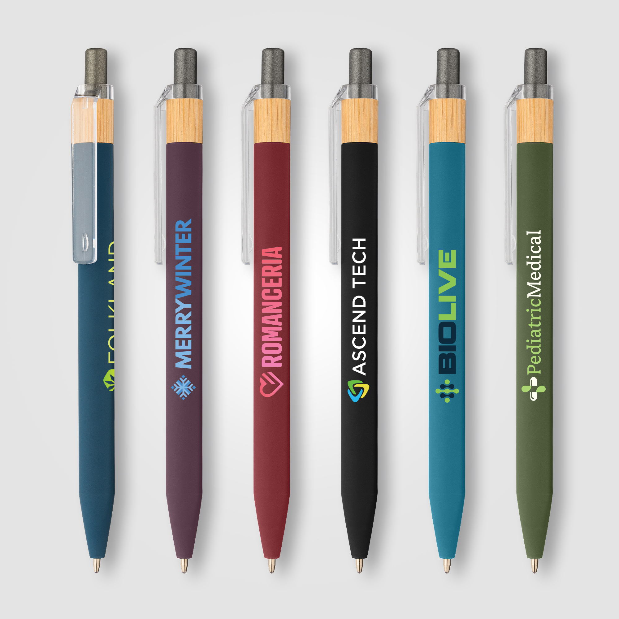 Stylo Reborn en ABS recyclé et bambou