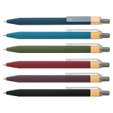 Vue 5 de Stylo Reborn en ABS recyclé et bambou