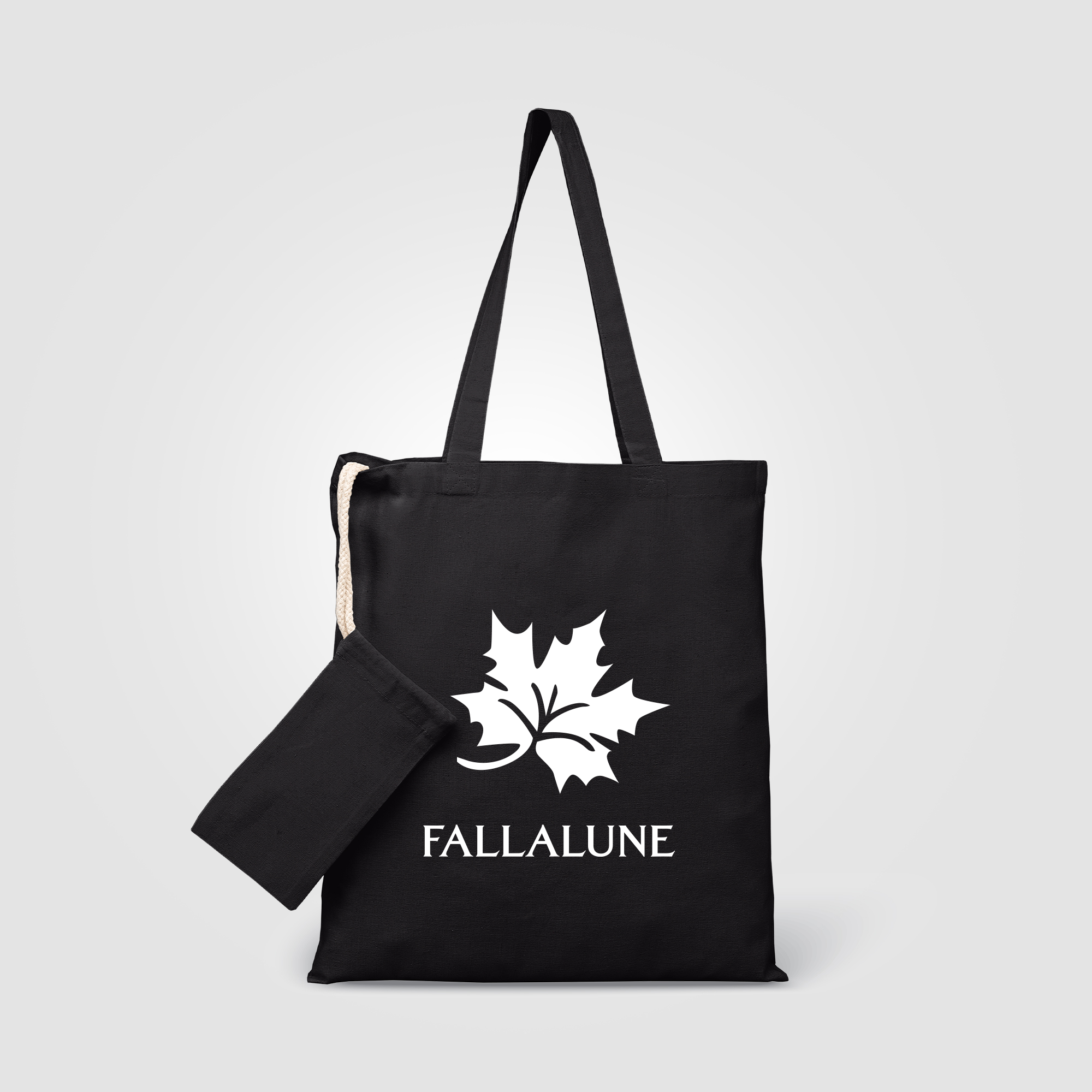 Sac shopping pliable Rosin Essentials en coton recyclé – 9,7 L