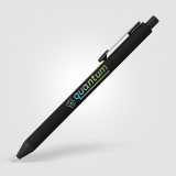 Vue 5 de Stylo gel Vela Essentials en plastique recyclé au toucher doux