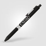 Vue 6 de Stylo gel Vela Essentials en plastique recyclé au toucher doux