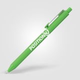 Vue 12 de Stylo gel Vela Essentials en plastique recyclé au toucher doux