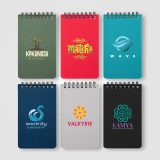 Vue 4 de Bloc-notes à spirale Atlas Essentials en papier minéral