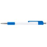 Vue 5 de Stylo Astaire chrome avec grip coloré