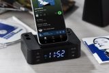 Vue 6 de Réveil avec chargeur inductif CLOCKI