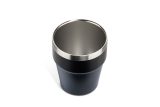 Vue 2 de Mug en acier inoxydable recyclé MAKEL 300 ml