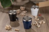 Vue 4 de Mug en acier inoxydable recyclé MAKEL 300 ml