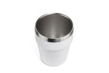 Vue 2 de Mug en acier inoxydable recyclé MAKEL 300 ml
