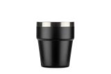 Vue 3 de Mug en acier inoxydable recyclé MAKEL 300 ml