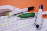 Vue 8 de Stylo à bille avec surligneur FLUO