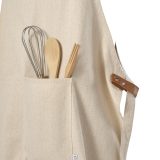 Vue 3 de Tablier Kandinsky en rCOTON (280 g/m²) avec des détails en rPU