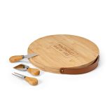 Vue 12 de Planche à découper Duchamp en bambou avec ustensiles à fromage